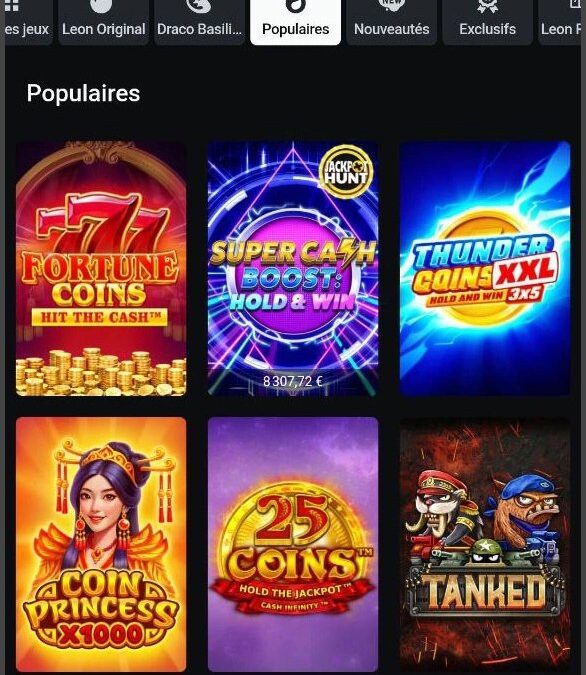 Quelles sont les premières impressions en ouvrant un compte sur Leon Casino France ?